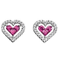 Orecchini Comete Donna Amor Mio in Oro bianco Diamante ORB592 - ORB592